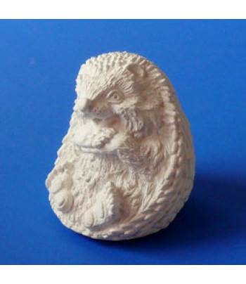 ЇЖАЧОК З ЛАПКАМИ НА ЖИВОТІ фігурка для декору (гіпс) 5см