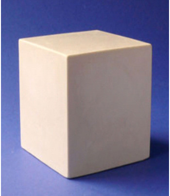 Геометричне тіло (гіпс) Куб малий 70х70х70хмм