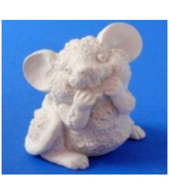 МИША фігурка для декору (гіпс) 6х6х5,5см