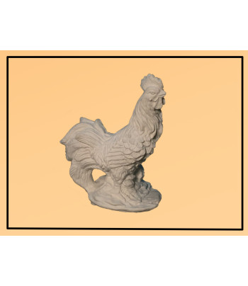 ПІВЕНЬ 2 фігурка для декору (гіпс) 6,3х5х3,2см