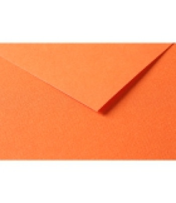 RR Папір д/пастелі 160гр др.зерно 100%цел. Tulipe Clairefontaine| 20х30см ОРАНЖЕВИЙ СВІТЛИЙ