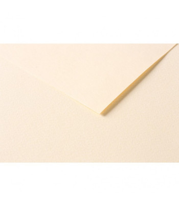 RR Папір д/пастелі 160гр др.зерно 100%цел. Tulipe Clairefontaine 50х65см СЛОНОВА КІСТКА