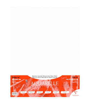 RR Папір д/акварелі 300г др./сер.зерно 70%цел.+30%бав. Cardinal Clairefontaine А3