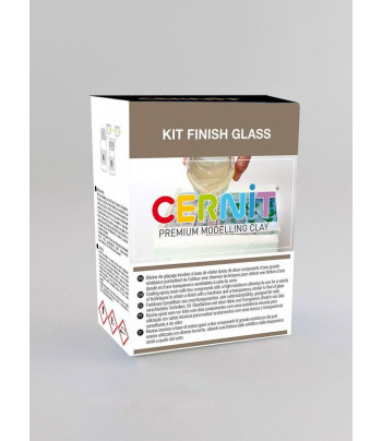 Двухкомпонентная эпоксидная смола термостойкая Finish Glass Darwi (120мл+60мл)