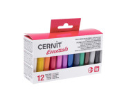 Набір полімерного моделіну CERNIT 25грх12шт БАЗОВИЙ