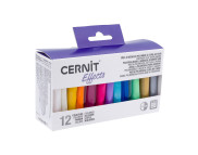 Набір полімерного моделіну CERNIT 25грх12шт ЕФФЕКТИ