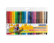 Набір фломастерів суперзмивних CENTROPEN у блістері 24кол