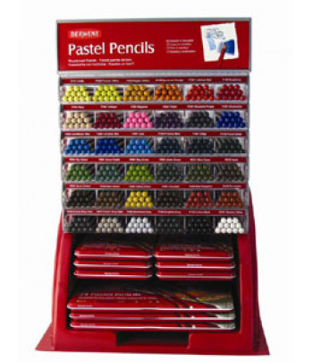 Дисплей для карандашей "Pastel Pencils"  1ящ.(6) Х 36 ячеек (432 каранаша)
