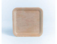 Блюдо квадратне дерев'яне (вільха) для декору  240х240мм