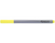 Линер водостойкий "Grip Fine Pen" Faber Castell 0,4мм ЖЕЛТЫЙ /151607