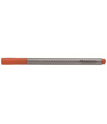 Лінер водостійкий "Grip Fine Pen" Faber Castell 0,4мм ОРАНЖЕВИЙ /151615