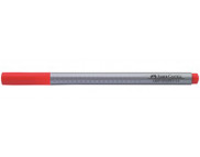 Линер водостойкий "Grip Fine Pen" Faber Castell 0,4мм КРАСНЫЙ /151621