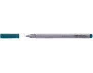 Линер водостойкий "Grip Fine Pen" Faber Castell 0,4мм КОБАЛЬТ БИРЮЗОВЫЙ /151653