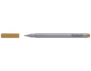 Линер водостойкий "Grip Fine Pen" Faber Castell 0,4мм ОХРА ТЕМНАЯ /151682