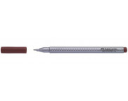 Лінер водостійкий "Grip Fine Pen" Faber Castell 0,4мм КОРИЧНЕВИЙ /151687