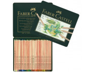 *Набір пастельн. олівців."Faber-Castell" в мет.кор. 24кол /112124