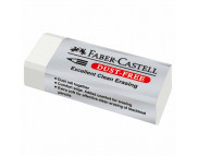 Гумка прямокутн.(каучук) "Dust Free"Faber Castel 61х21х12мм БІЛА