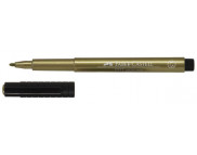 Маркер перм.покривний "Pitt Artist Pen" Faber-Castell 1,5мм ЗОЛОТО /167350