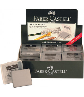 Гумка-клячка "Faber-Castell" у пластик чохлі
