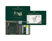 *Набір графита "Pitt Graphite" Faber-Castell 26предм. в метал.кор./ 112974