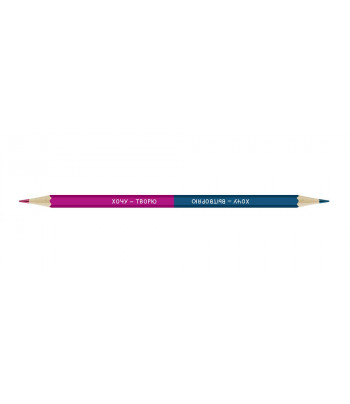 Олівець двухцветный.сувенирный "SUV-004" ВКФ "Хочу творю, хочу вытворяю"