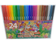 Набір фломастерів "Птахи" CENTROPEN у блістері 24кол /7790/24-87