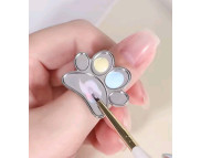 Перстень металевий "Палітра-Лапка"