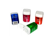 Точилка пласт.одинарна з контейнером Peppy Pinto