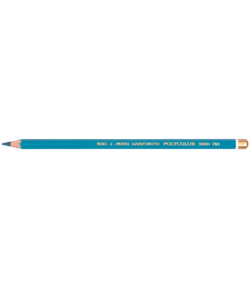 Олівець кольоровий POLYCOLOR Koh-i-Noor ЗЕЛЕНУВАТО-БІРЮЗОВИЙ 3800 /751