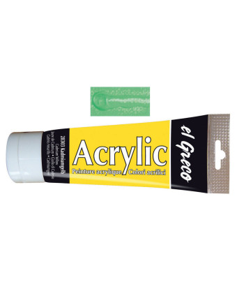 Фарба акрил.глянсова  El Greco  Kreul 75мл ЗЕЛЕНИЙ СВІТЛИЙ