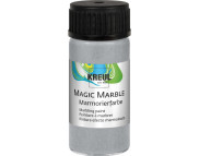 Краска для мармор. универс."Magic Marble" metallic 20 мл  СЕРЕБРО