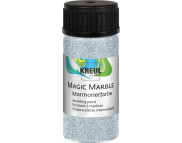 ЗНЯТІ З ВИР-ВА,Фарба для мармор. универс."Magic Marble" glitter 20мл  СРІБЛО