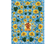 !ЗНЯТО З ПРОДАЖУ! 12 Декупажна карта 50х70  Цветы (посолнухи и Ван Гог)