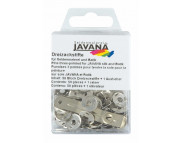 Кнопки "3 - зубец" для натяжки шёлка(острые,нерж.) Javana (50шт.)
