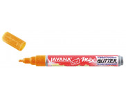 Маркер по світлим та темним тканинам (2-4 мм) JavanaTex Glitter (прання 40*) ЗОЛОТО