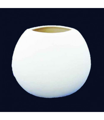 Ваза "Капля классик" малая керамічна біла для декорування h130мм
