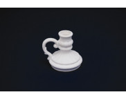 Подсвечник ''Флора'' малый керамический білий для декорирования h70мм