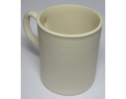 Чашка круглая (глазурированая) керамическая біла для декорирования d80мм h95мм