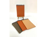 Блокнот(спіраль) д/пастелі 160гр вертик.б/обкл.на підклпдці.20арк.А6