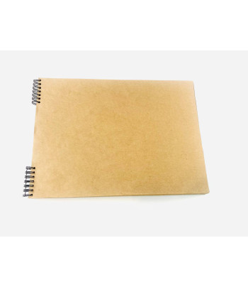 Блокнот(спіраль) д/начерків 70гр вертик.б/обкл.на підкладці 20арк.25,5хх35см КРАФТ