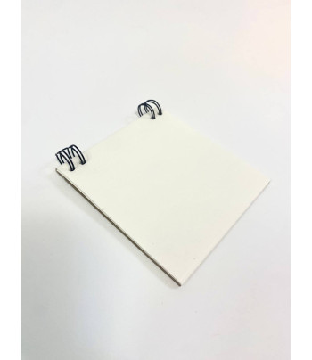 Блокнот(спіраль) д/начерків 70гр вертик.б/обкл.на підклпдці.20арк.10х11 КРАФТ