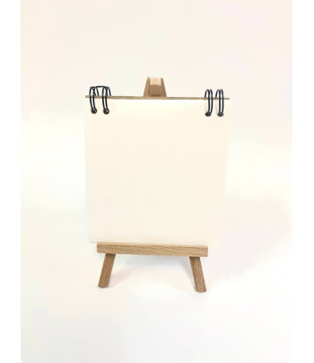 Блокнот(спіраль) д/начерків 70гр вертик.б/обкл.на підклпдці.20арк.10х11 КРАФТ