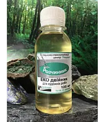 Розчинник-двійник (олія+уайт спірит) без запаху ЕКО ЛАЗУРИТ  100/125мл