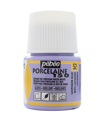 Фарба по порцеляні та кераміці на водн.осн.(випал 150*С) "Porcelaine" Pebeo 45мл ЛАВАНДОВИЙ