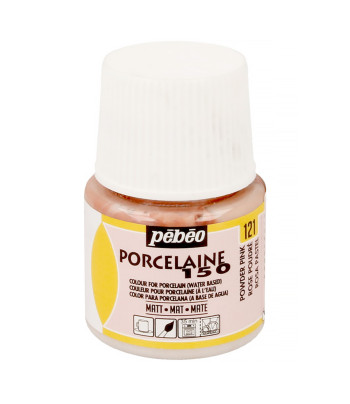 Фарба по порцеляні та кераміці на водн.осн.(випал 150*С) "Porcelaine" Pebeo 45мл КРЕЙДЯНИИЙ РОЖЕВИЙ