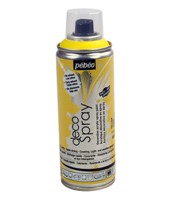 !Нет скидок Аерозоль-Фарба акрилова Decospray Pebeo 200мл| ЖОВТИЙ ПАСТЕЛЬНИЙ
