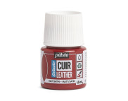 Фарба на водн.осн. д/шкіри та шкірозамін.Setacolor Cuir Pebeo 45мл ЧЕРВОНИЙ ГЛИБОКИЙ