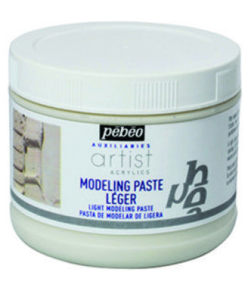 Паста акрил.структурн.на водн.осн.Artist Pebeo 500мл БІЛА ЛЕГКА