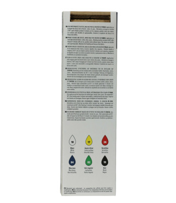 Набір фарб по світл.и темн.тканинах "Открытие" Setacolor Opaque Pebeo у картон.кор.6x20мл