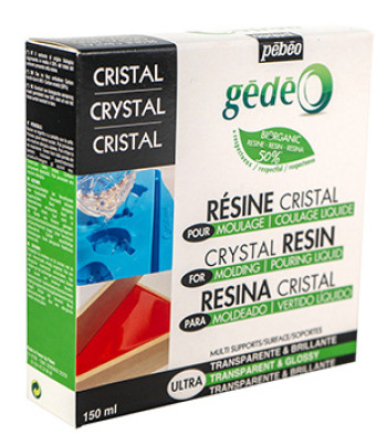 Двокомп.епоксидна смола|без запаху Cristal Bio Gedeo Pebeo 150мл